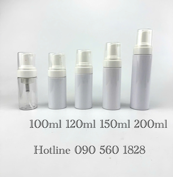 Chai mỹ phẩm nhựa